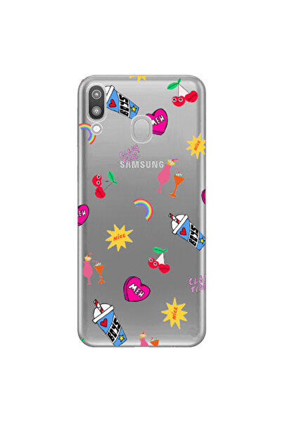 Other Samsung M20 glam time Transparent Silicone TPU Θήκη