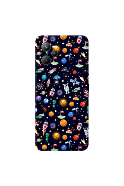 Other Realme C35 Small planets Transparent Silicone TPU Θήκη