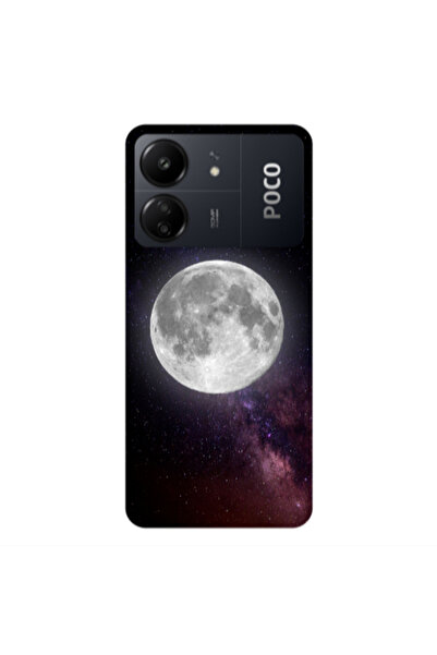 Other Xiaomi Poco C65 Moon and stars Transparent Silicone TPU Θήκη
