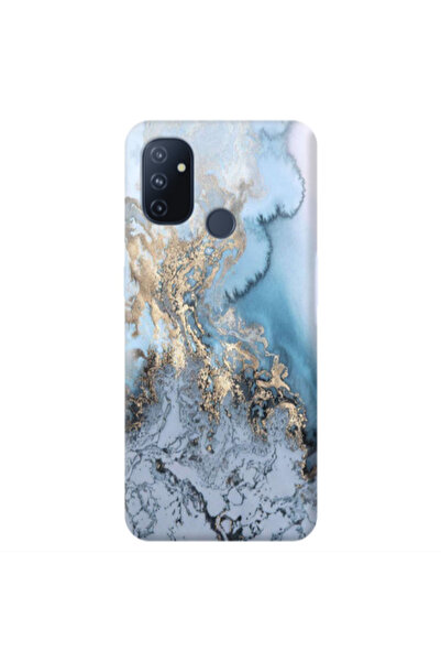 Other Oneplus Nord 100 Marble Gold Design Transparent Silicone TPU Θήκη