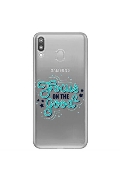 Other Samsung M20 Focus On The Good Transparent Silicone TPU Θήκη