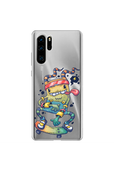 Other Huawei P30 Pro Dangerous task Transparent Silicone TPU Θήκη