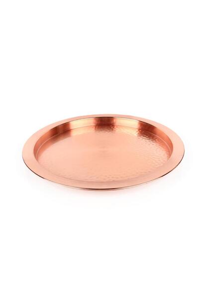 Globy Copper Round Tray 38X2.5 cm