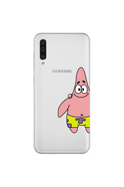 Other Samsung A70 Spong 1 Transparent Silicone TPU Θήκη