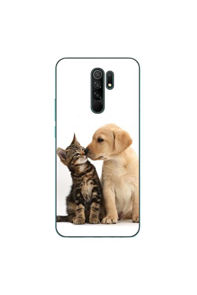 OEM Husa compatibila cu Xiaomi Redmi 9 Silicon Gel Tpu Model Pisicuta Catelus...
