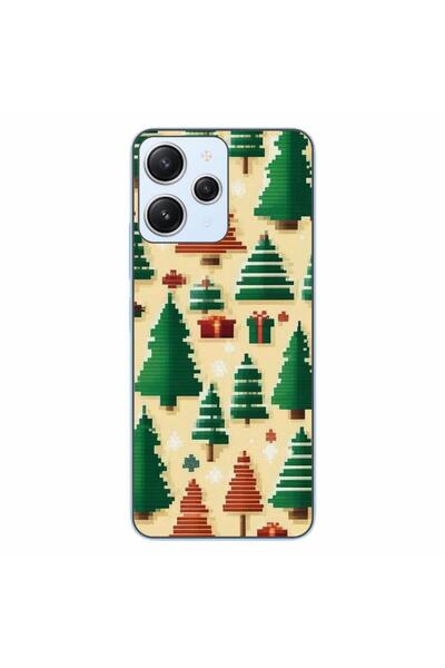 OEM Husa compatibila cu Xiaomi Redmi 12 4G Silicon Gel Tpu Model Pixel Art Ch...