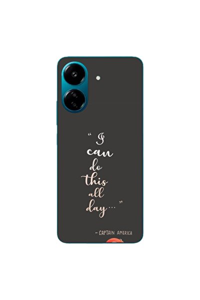 OEM Husa compatibila cu Xiaomi Redmi 13C 4G Silicon Gel Tpu Model Mesaj I Can...