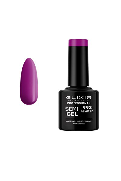 Elixir SEMI GEL (ΗΜΙΜΟΝΙΜΟ ΒΕΡΝΙΚΙ) - 993 (LOLLIPOP) 8ML
