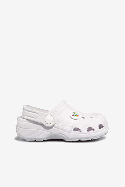 Vicco Didim Hafif Unisex Bebek Beyaz Terlik