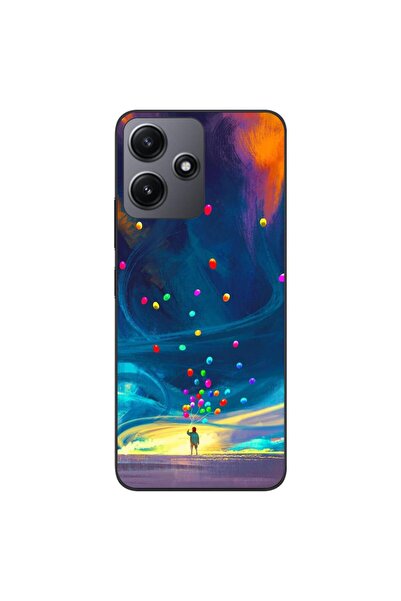 OEM Husa compatibila cu Xiaomi Redmi 12 5G Silicon Gel Tpu Model Baloane Univers