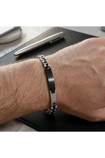 PİGADO Custom 316L Stainless Steel Men Bracelet