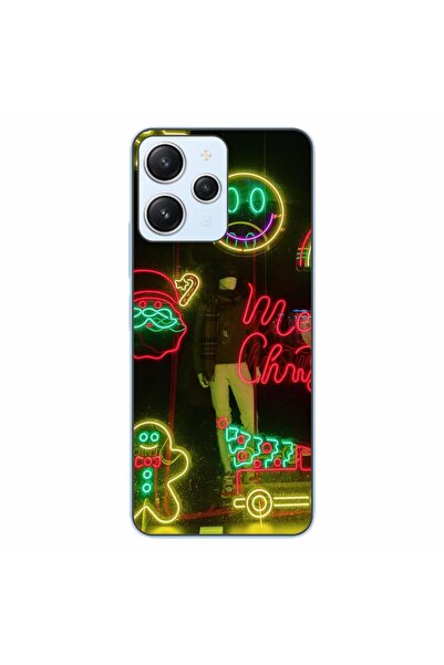 OEM Husa compatibila cu Xiaomi Redmi 12 4G Silicon Gel Tpu Model Craciun Vitr...