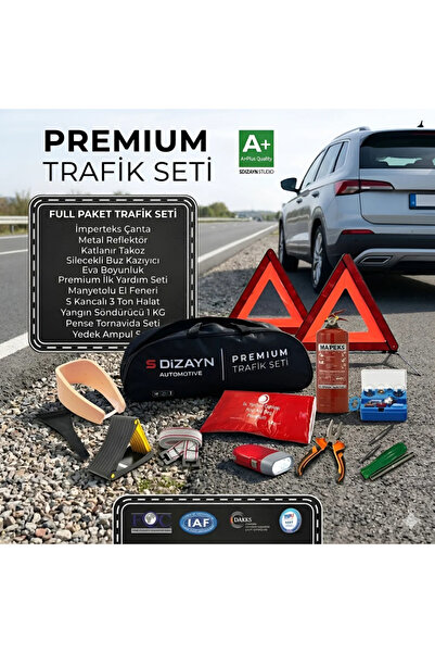 Drs Tuning S-Dizayn Premium Araç Trafik Seti Full Paket 12 Parça