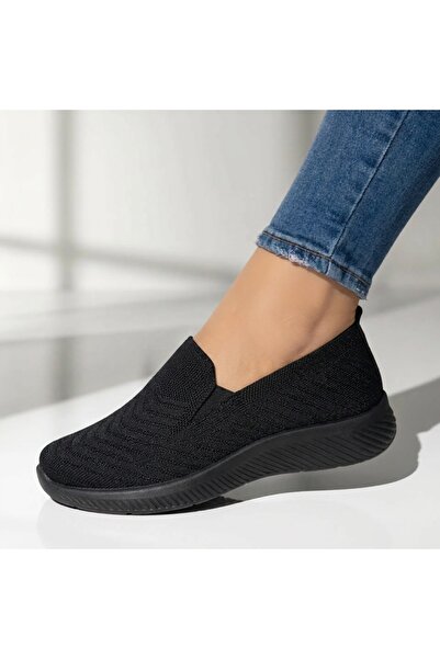 Modlet.ro Women's black low-top sport espadrilles EMA9