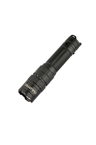 Dulotec Ισχυρός φακός Ρίνγκο, 2400 lumens, έως 500 μέτρα με μπαταρία
