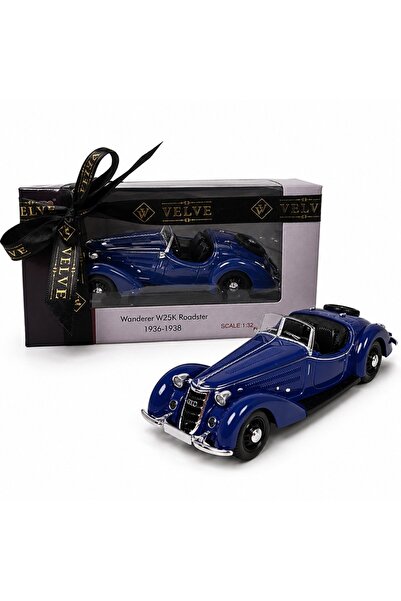 velve Vintage car model Wanderer W25K Roadster 1936-1938, 1:32 collector's mo...