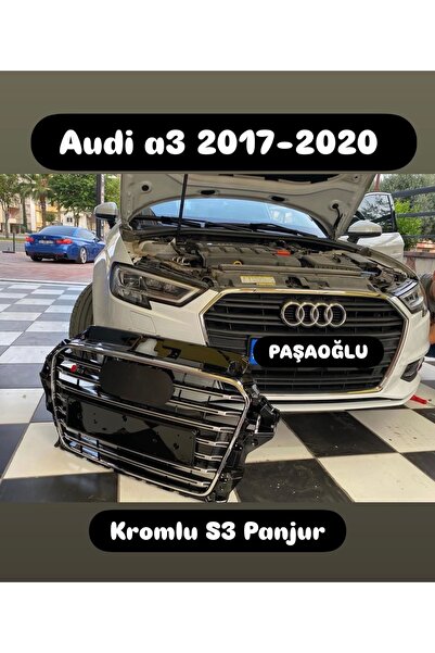 SY Audi a3 panjur 2016-2020 audi a3 kromlu panjur S3