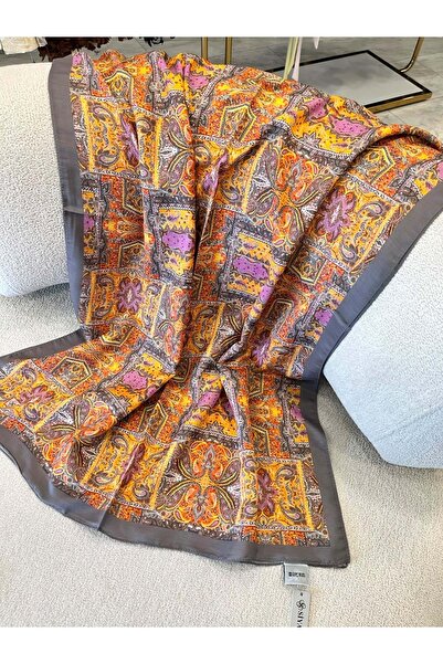Modario Si̇yane Cotton Shawl Pattern 2 - 3
