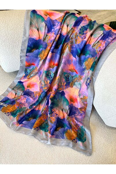 Modario Si̇yane Cotton Shawl Pattern 1 - 3