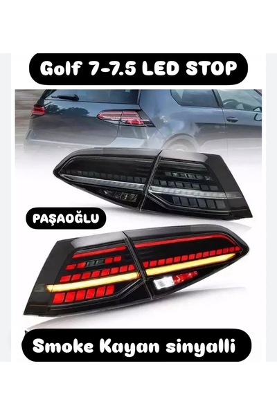 SY Golf 7.5 füme Led stop 2012-2020 golf uyumlu