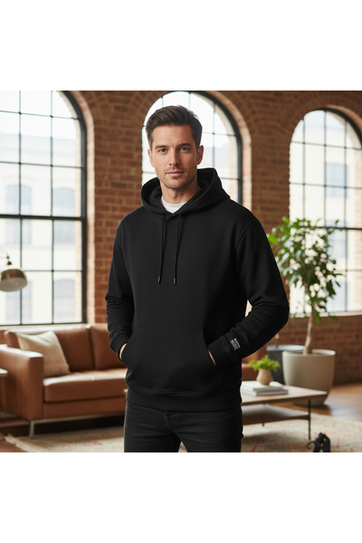 LIVERGY Men's Black Pullover Hoodie - New With Tags