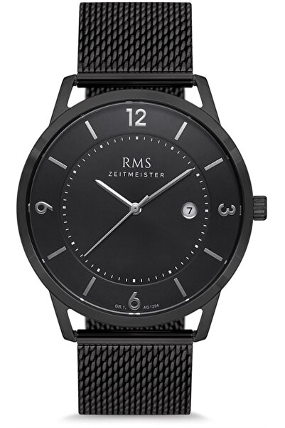 RMS Men's Wristwatch with Wicker Strap