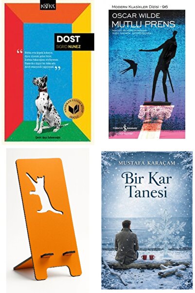 TÜRKİYE İŞ BANKASI KÜLTÜR YAYINLARI Friend + Happy Prince + Phone Holder + a ...