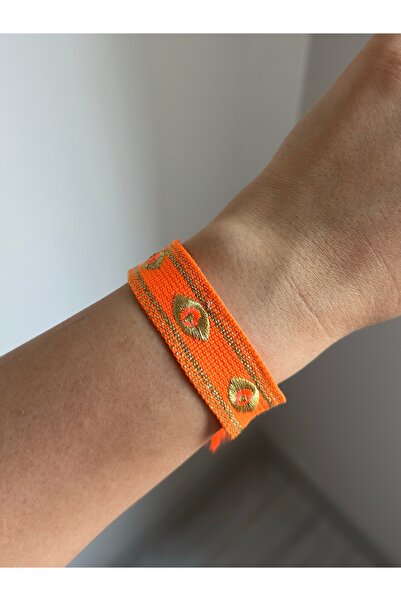 YENGEÇ Eye Figure Embroidered Knitted Bracelet