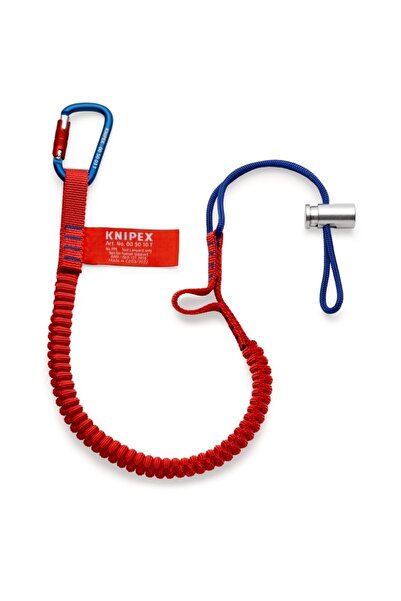 Knipex 00 50 12 T BK, Κορδόνι με προσαρτημένο καραμπίνερ