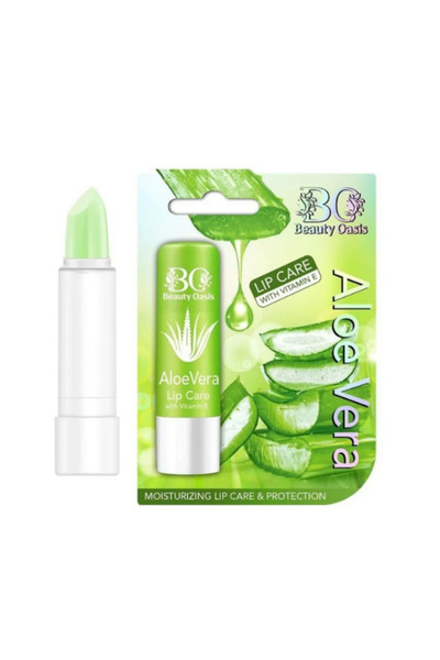 beauty oasis كريم العناية بالشفاه بالصبار وفيتامين E 3.5 جرام