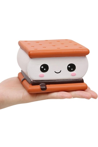 GIA'S WORLD Jucărie squishy biscuite - jucărie antistres cu revenire lentă Ju...