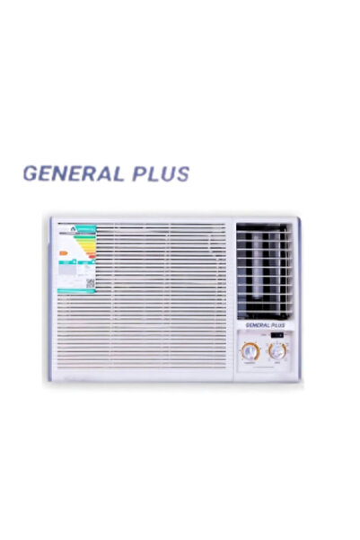 General Plus مكيف هواء للنوافذ بقوة 18,000 وحدة حرارية بريطانية (1.5 طن) - تب...