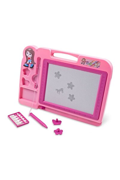 OEM Set magneți educativi pentru copii, Magnetică Dubla pentru Desen Roz - 21...