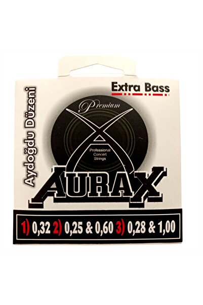 Aurax ARX18AU Set žica za trsku, dodatni bas, Aydoğdu raspored 32x025x100