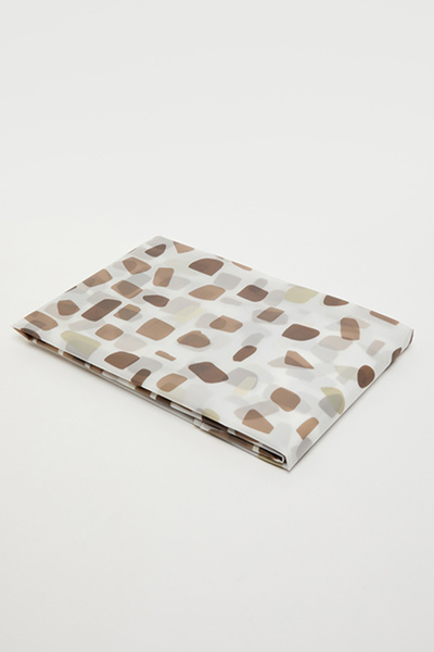 R&B Patterned Shower Curtain