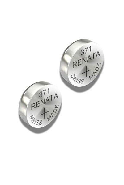 RENATA Set de 2 baterii 371 - AG6 - SR920SW - Fabricat în Elveția
