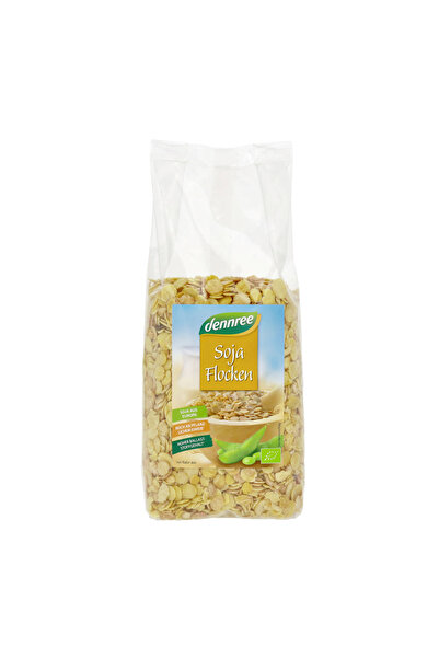 Dennree Fulgi de soia organici 500 g