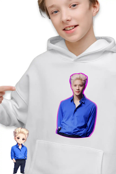 OEM Παιδικό Φούτερ για Αγόρια Taemin Move Korea Huntrix