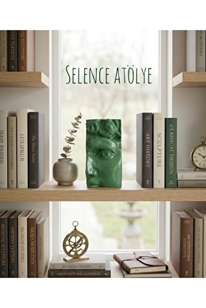 selens party SELENCE ATÖLYE Modern David / Mitolojik Mask Figürlü Dekoratif O...