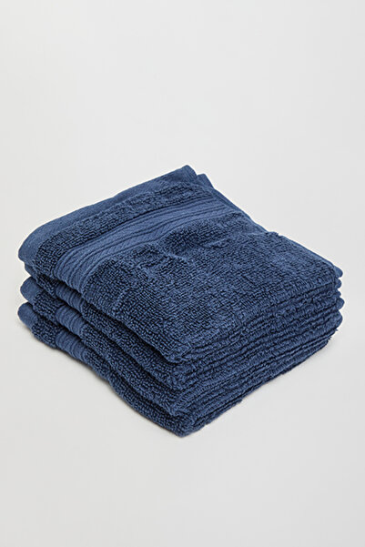 R&B 4 Piece Face Towels - 30X30Cm