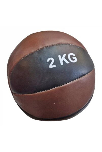 As Natural Leather medicine ball 2kg