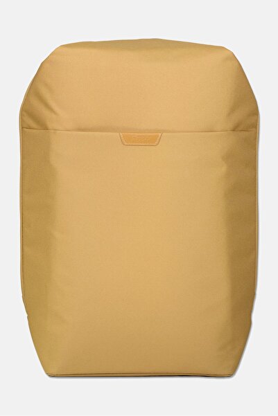 Algspar Men Brand Logo Backpack, Light Brown