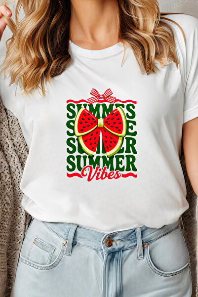 Sarah's Boutique Women's T-shirt – 100% cotton – Watermelon Vibes