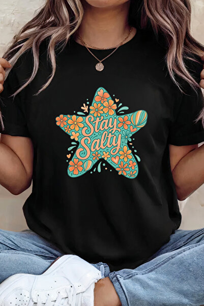 Sarah's Boutique Women's T-shirt – 100% cotton – Stay Salty