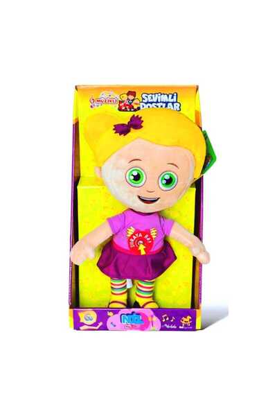 Bal Oyuncak Bal Plush Cute Friends Nile Musical Plush Doll (35 cm)