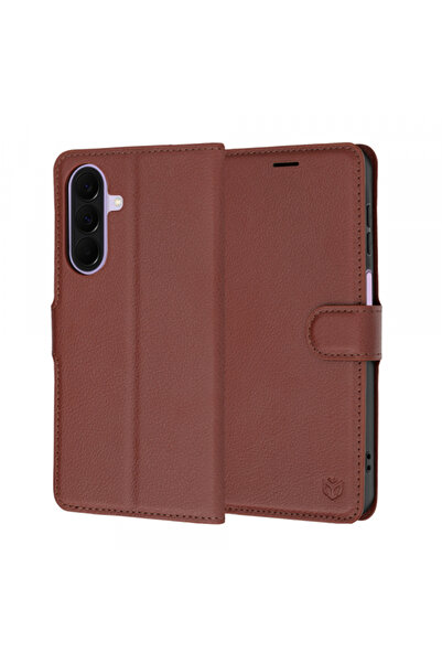 Techsuit Case for Samsung Galaxy A27 5G, Techsuit, Leather Folio, Brown