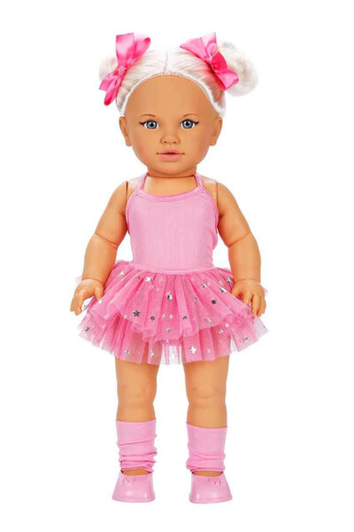 Genel Markalar Tina Ballerina Bebek 45 cm Koyu Pembe | 3 Yaş | 1 Adet | Yarat...