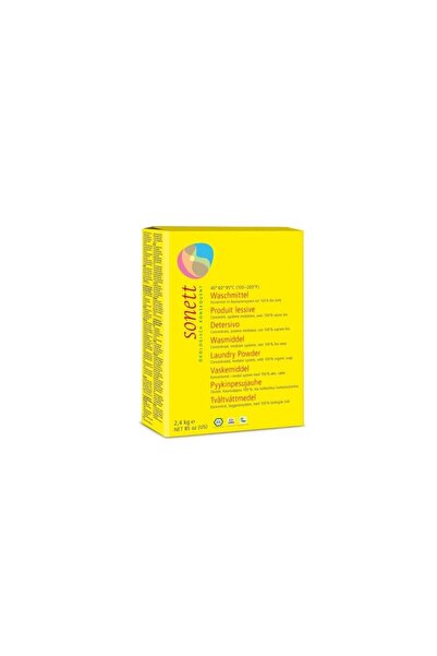 Sonett 2.4 kg ecological powder detergent for clothes