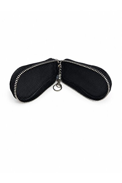 OEM Skoda Premium Eco- Leather Car Key Case – Elegant Case with Metal Ring, B...
