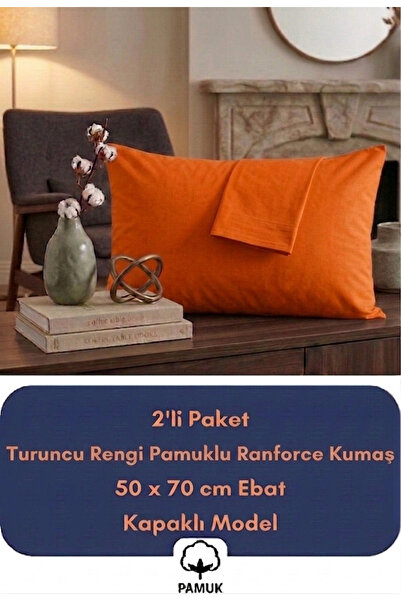 Madame Asel Home YASTIK KILIFI %PAMUK KAPAKLI